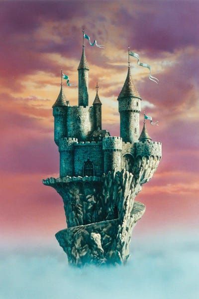 Ciruelo: Ench King Castle by Ciruelo