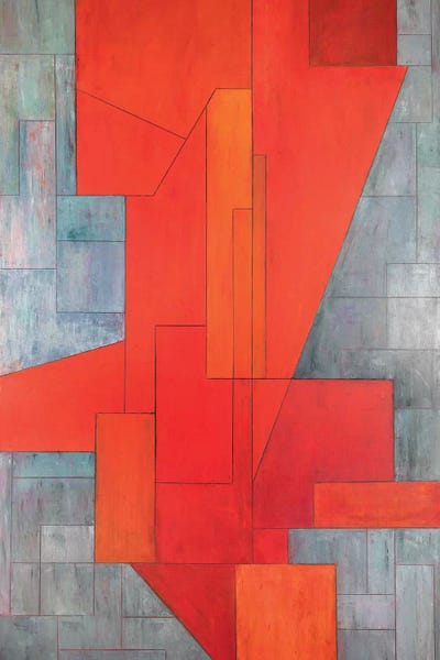 Face Of Fire by Stephen Cimini canvas print