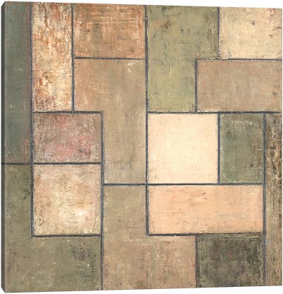 Natures Neutrals Canvas Art Print - Effortless Earth Tone Abstracts