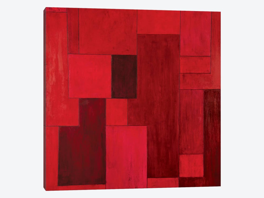 Red Zone by Stephen Cimini 1-piece Canvas Artwork