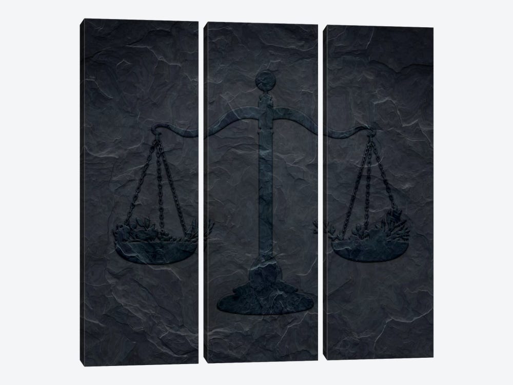 Perfected Balance by 5by5collective 3-piece Canvas Artwork