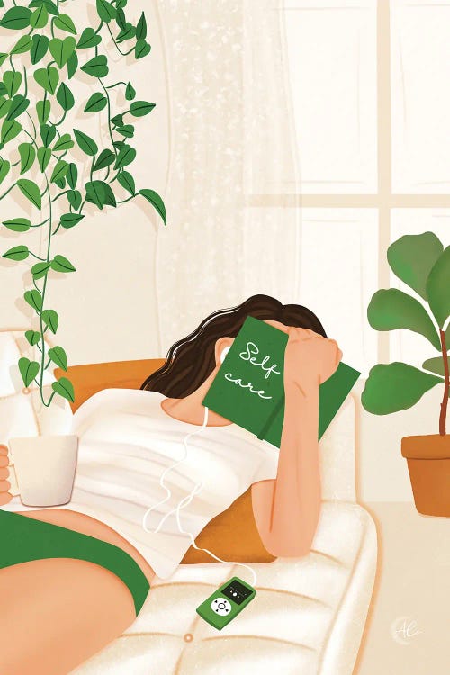 Self Care by Ale Chiritescu wall art