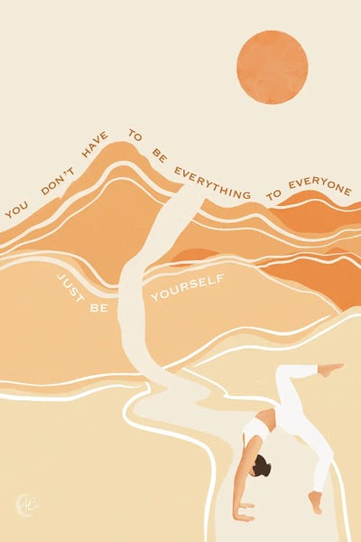 Yoga: Just Be Yourself by Ale Chiritescu