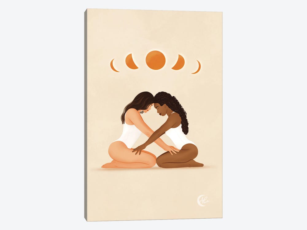 We Are Connected by Ale Chiritescu 1-piece Art Print