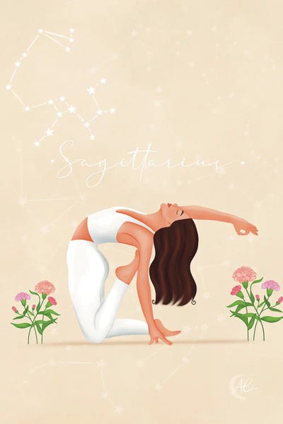 Yoga: Sagittarius by Ale Chiritescu