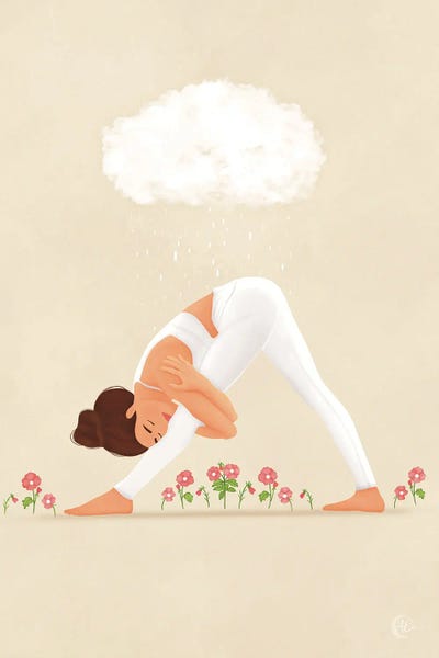 Yoga: Dark Clouds Become Heaven's Flowers by Ale Chiritescu