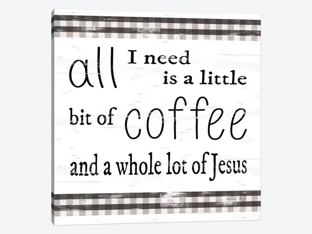 All I Need by Cindy Jacobs 1-piece Canvas Wall Art