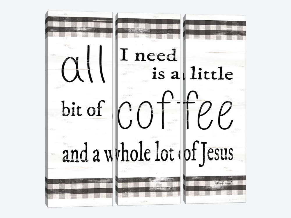 All I Need by Cindy Jacobs 3-piece Canvas Wall Art
