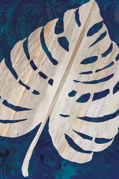 Monstera Navy by Cindy Jacobs wall art