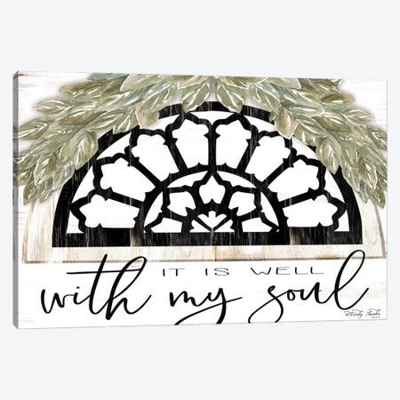 With My Soul Canvas Print #CJA168} by Cindy Jacobs Canvas Art