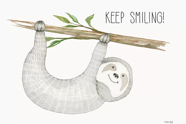 Sloths: Keep Smiling by Cindy Jacobs