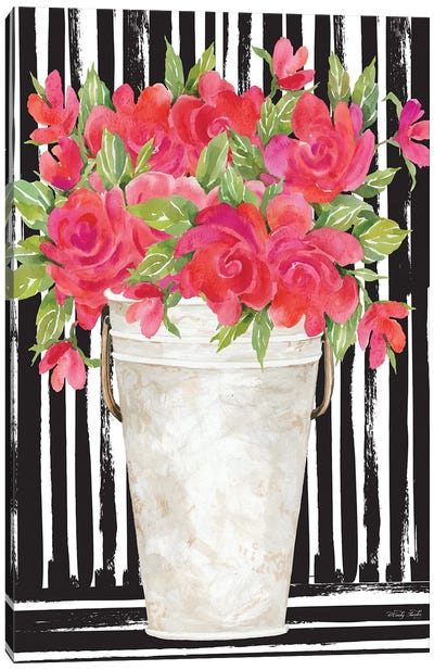 Fuchsias II Canvas Art Print - Cindy Jacobs