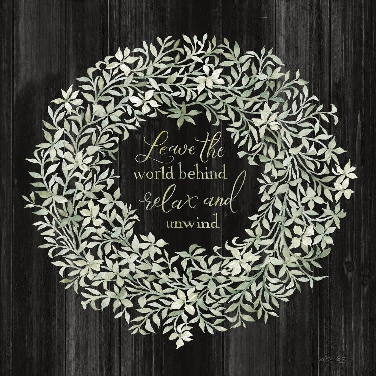 Leave the World Behind Wreath