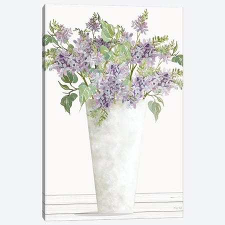 Lilacs I Canvas Print #CJA348} by Cindy Jacobs Canvas Art