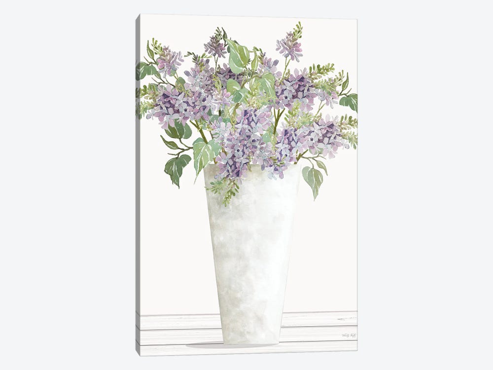 Lilacs I by Cindy Jacobs 1-piece Canvas Artwork