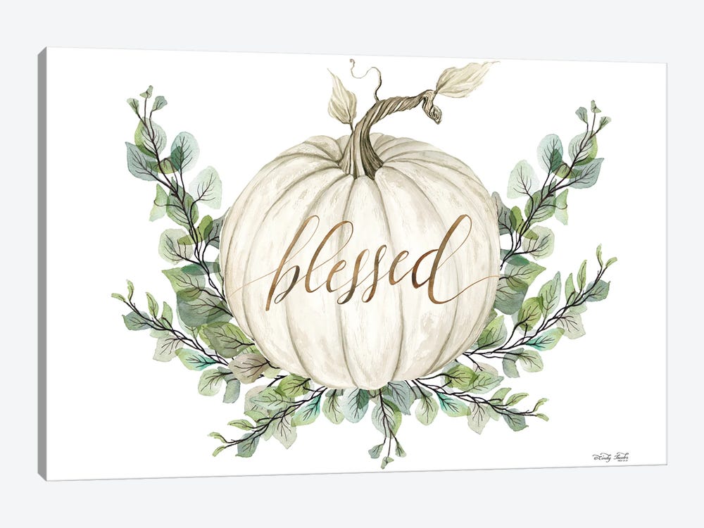 Blessed Pumpkins by Cindy Jacobs 1-piece Art Print