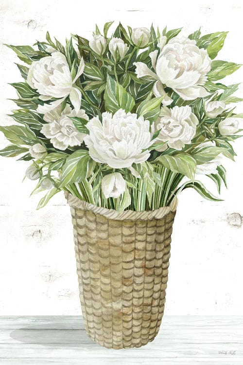 Peony Basket