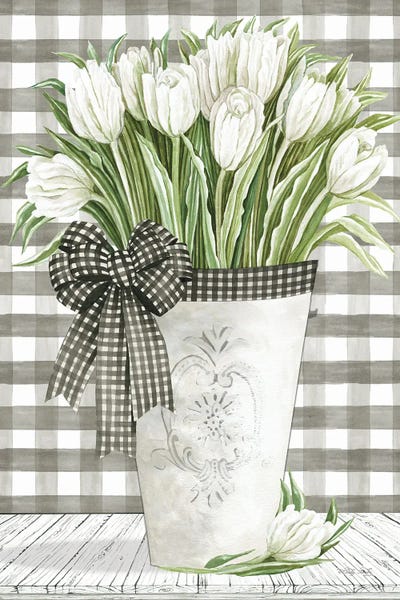 Kitchen: Farmhouse Tulips by Cindy Jacobs