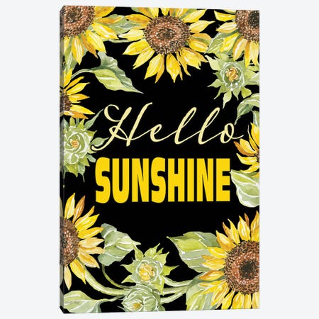 Hello Sunshine Canvas Print #CJA451} by Cindy Jacobs Canvas Artwork
