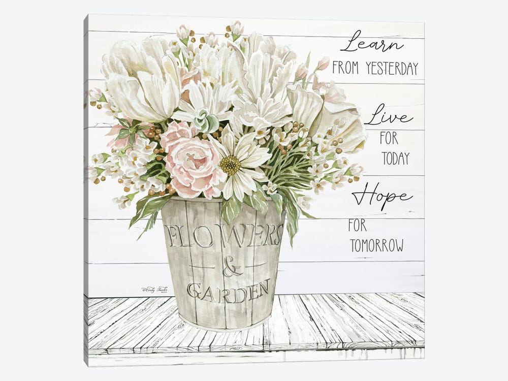 Learn From Yesterday by Cindy Jacobs 1-piece Canvas Wall Art