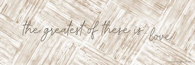 The Greatest Of These Is Love by Cindy Jacobs multi panel art