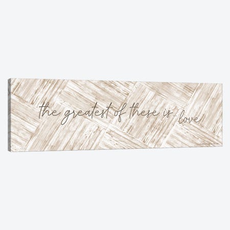 The Greatest Of These Is Love Canvas Print #CJA467} by Cindy Jacobs Canvas Wall Art