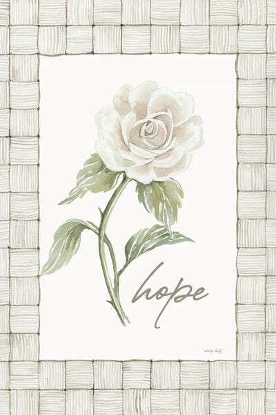 Hope Flower by Cindy Jacobs framed wall art
