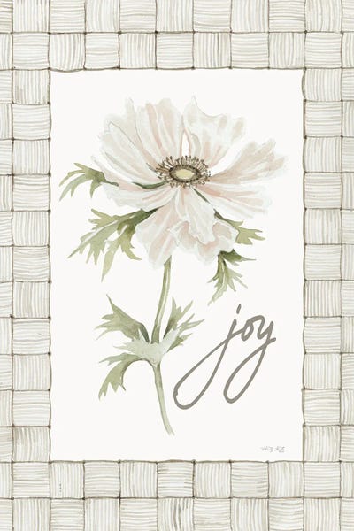 Joy Flower by Cindy Jacobs framed wall art