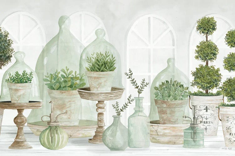 Nice And Neutral Plant Collection by Cindy Jacobs canvas print