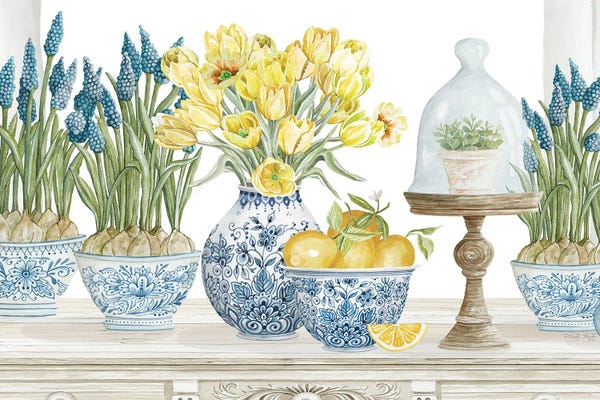 Kitchen: Spring Blooms by Cindy Jacobs