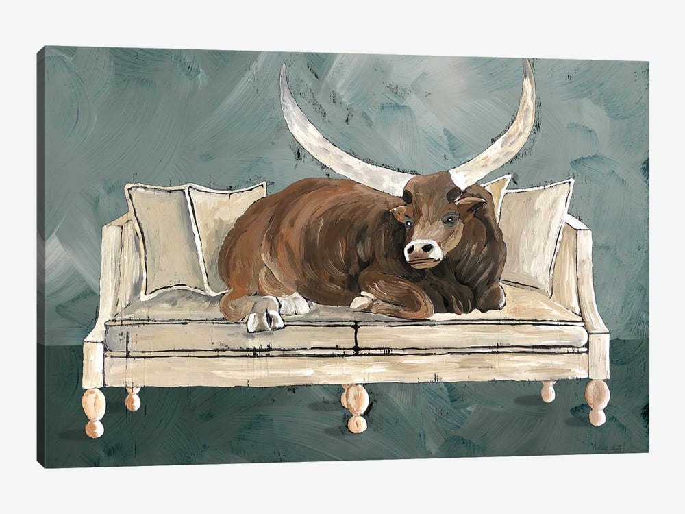 Cowches II by Cindy Jacobs 1-piece Canvas Art Print