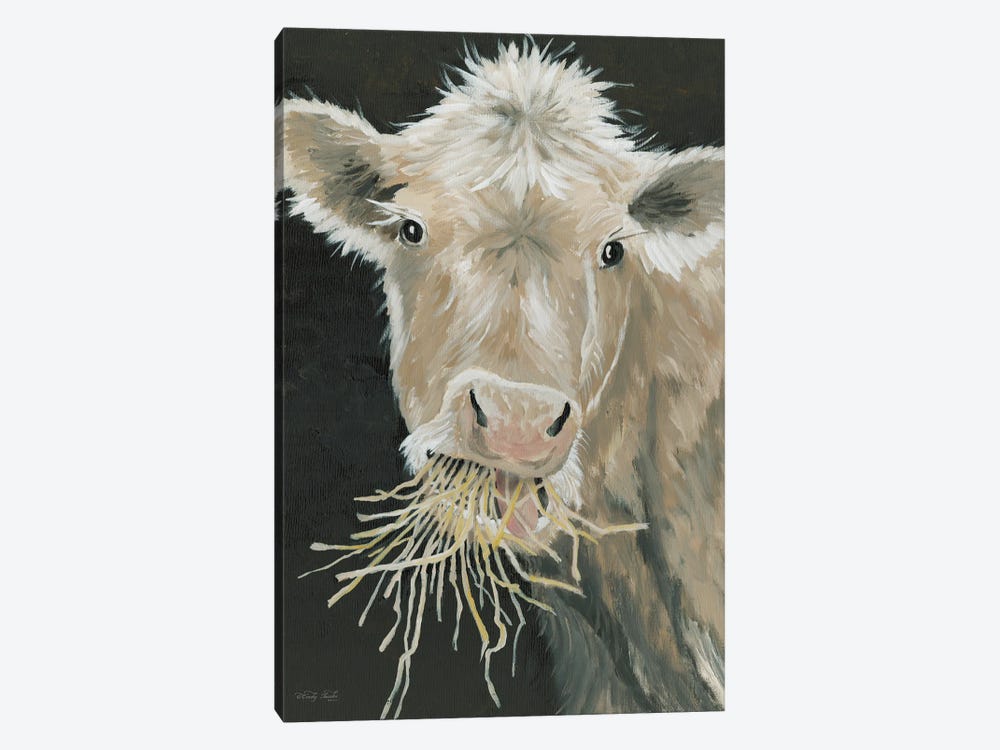 Hangry Cow 1-piece Canvas Wall Art