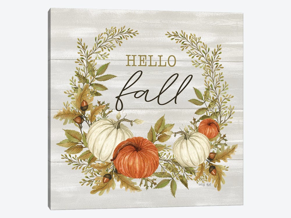 Hello Fall Canvas Art Print by Cindy Jacobs | iCanvas