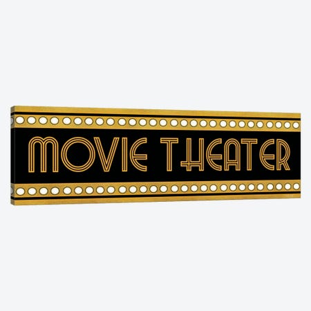 Movie Theater I Canvas Print #CJA574} by Cindy Jacobs Canvas Art