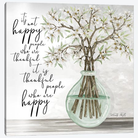 Thankful People Canvas Print #CJA60} by Cindy Jacobs Canvas Artwork