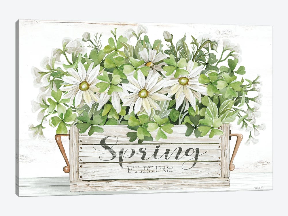 Spring Flowers by Cindy Jacobs 1-piece Canvas Art