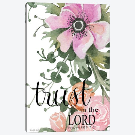 Trust In The Lord Canvas Print #CJA634} by Cindy Jacobs Canvas Art Print