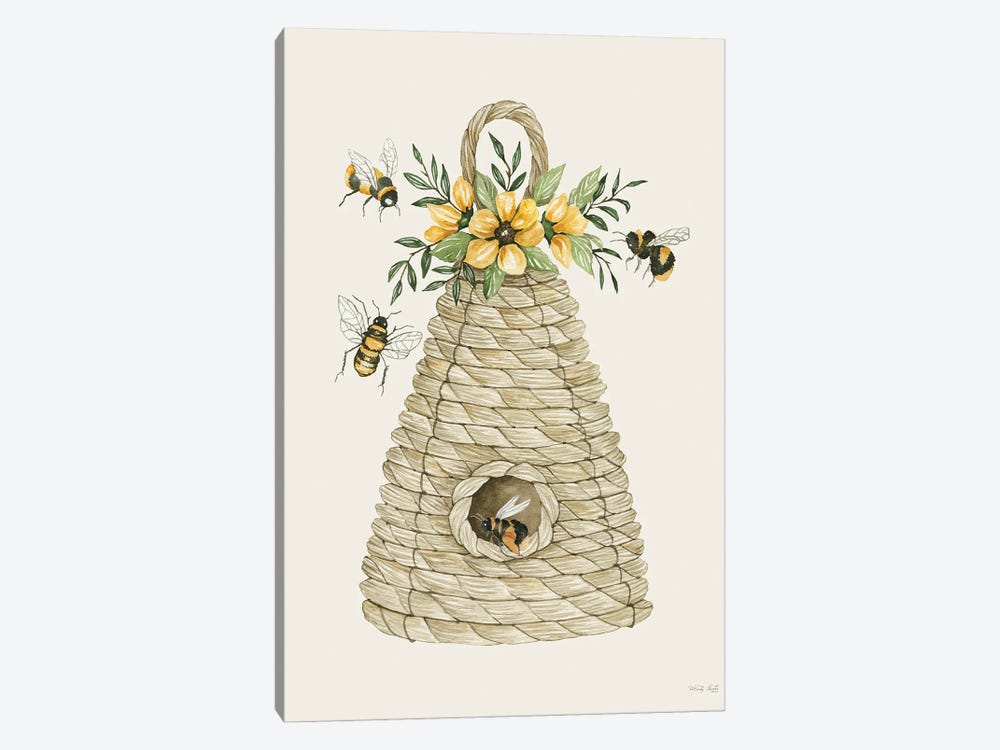 Bee Hive Home by Cindy Jacobs 1-piece Art Print