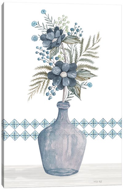 Blue Poppies Canvas Art Print - Cindy Jacobs