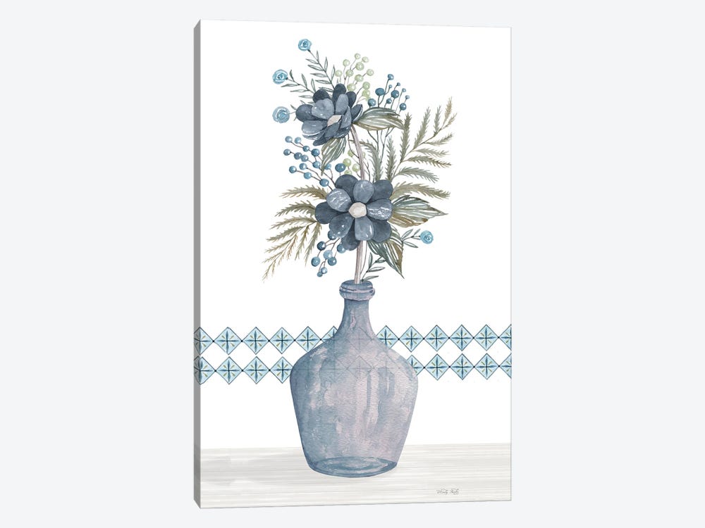 Blue Poppies by Cindy Jacobs 1-piece Art Print