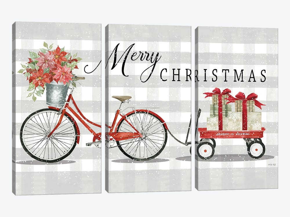 Christmas Delivery II by Cindy Jacobs 3-piece Art Print