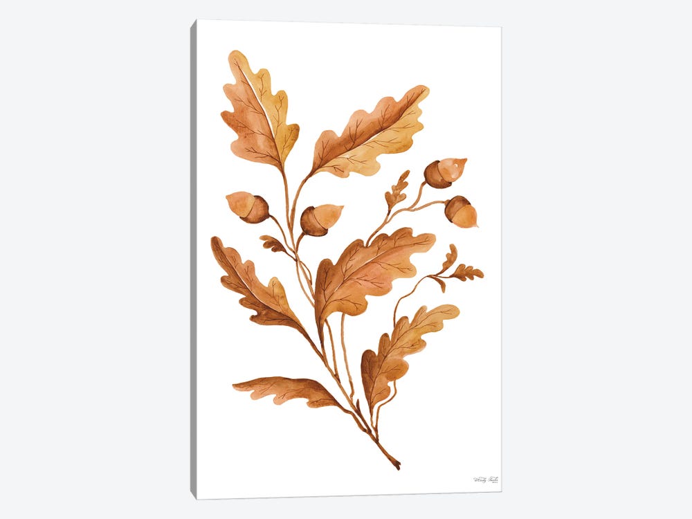 Fall Leaf Stem I by Cindy Jacobs 1-piece Canvas Print