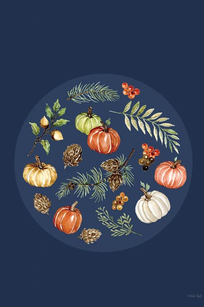 Fall Ornament by Cindy Jacobs framed wall art