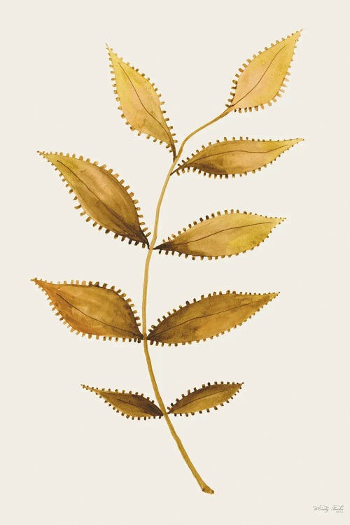 Golden Spotted Leaves