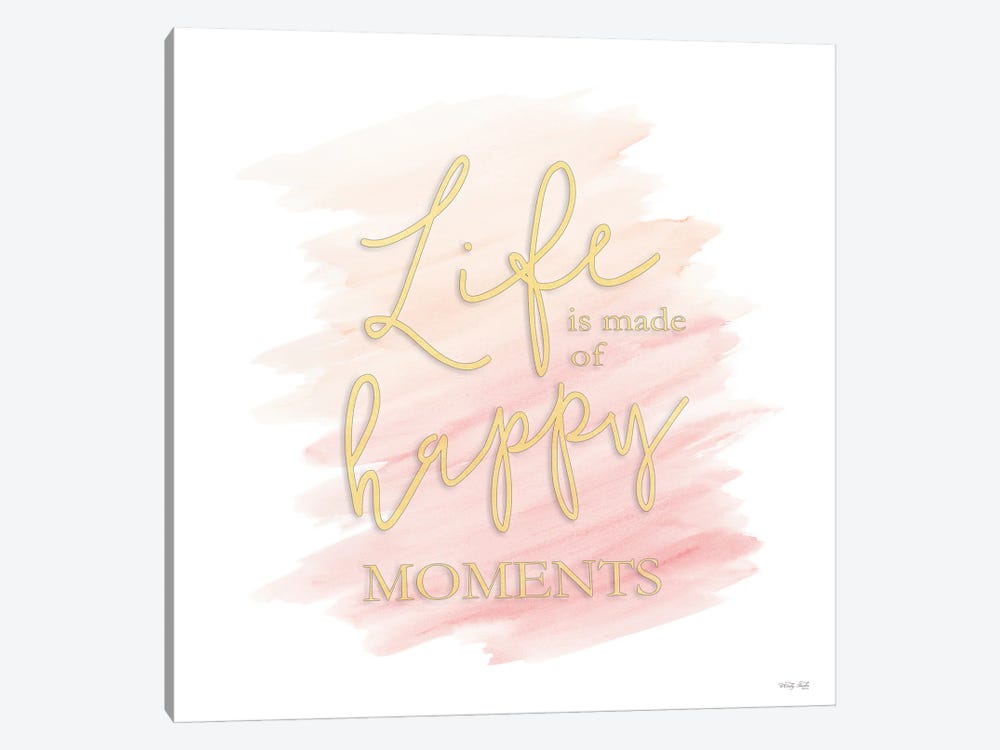 Happy Moments by Cindy Jacobs 1-piece Canvas Print