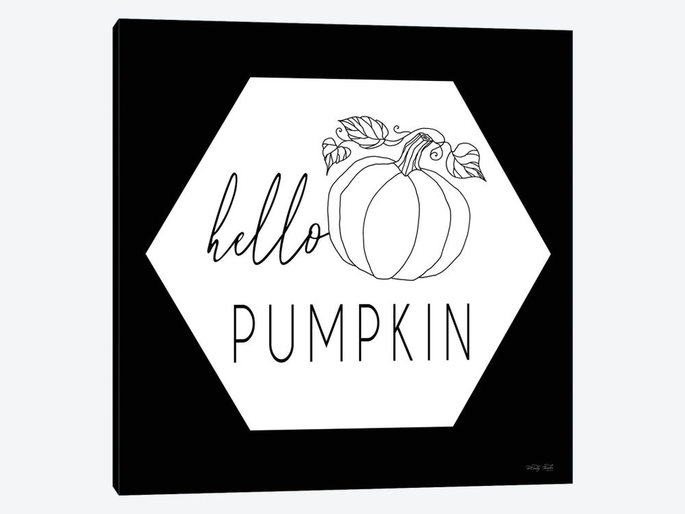 Hello Pumpkin by Cindy Jacobs 1-piece Art Print