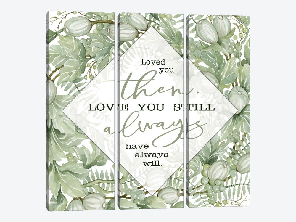 Love You by Cindy Jacobs 3-piece Canvas Art Print