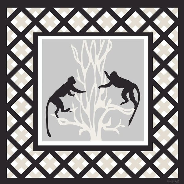 Gingham: Monkey Mischief by Cindy Jacobs