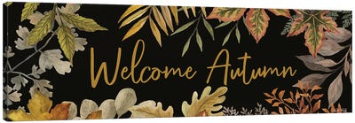 Welcome Autumn Canvas Art Print