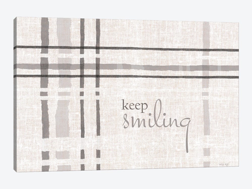 Keep Smiling II by Cindy Jacobs 1-piece Canvas Print